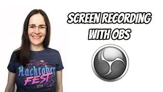 How to Record your screen with OBS