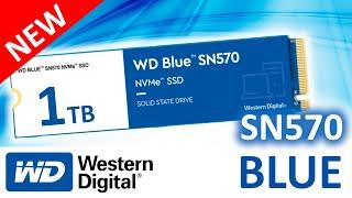 Обновленный и неплохой SSD WD Blue SN570 1TB WDS100T3B0C