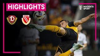 Dynamo Dresden - Energie Cottbus  Highlights 3. Liga  MAGENTA SPORT