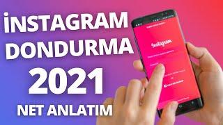 instagram hesap dondurma ve dondurulan hesabı geri açma