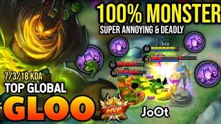 GLOO BEST BUILD 2022  TOP GLOBAL GLOO GAMEPLAY  MOBILE LEGENDS