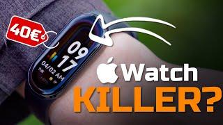 Der Apple Watch Killer für 40€? - Xiaomi Smartband 8 vs. Apple Watch +GEWINNSPIEL