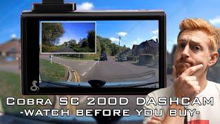 Cobra SC 200D dash cam In-depth review with real world driving examples  Watch before you buy