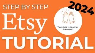 How To Start An Etsy Shop & Create Your First Listing Etsy Store Setup Tutorial