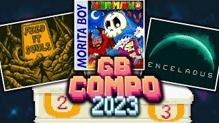 Top 15 Game Boy Homebrew Competition Games GB COMPO 23