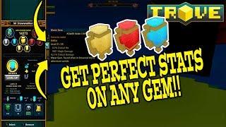 Trove HOW TO GET PERFECT GEMS Best Update Yet