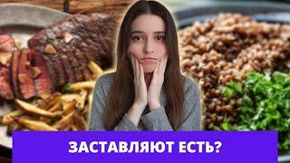 Что делать если родители заставляют есть?