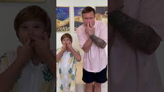 How on earth do they do that? by Gleb and Lera #shorts #funny #family