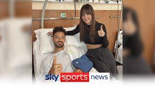 Arsenal defender Pablo Mari has taken to social media following successful surgery