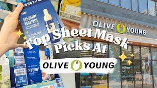 ️ Shopping in Korea Vlog   Olive Young  Best Sheet Masks  K-Beauty 