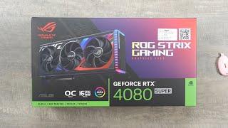 Unboxing ASUS ROG 4080 SUPER Raptor Graphics Card