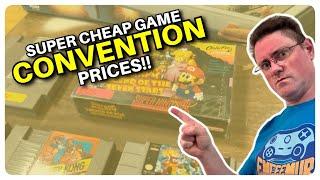 CHEAP VIDEO GAMES At THIS Convention - Live Video Game Hunting
