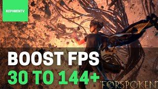 BEST PC Settings for Forspoken Maximize FPS & Visibility