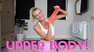 15 Minute NO REPEAT Mini Resistance Band Upper Body Workout