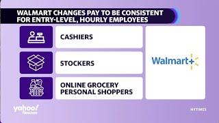 Walmart reduces pay structure for new hires