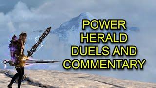 GW2 12 Minutes of chill Power Herald duels and commentary