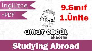 İngilizce  9.Sınıf  1.Ünite  Studying Abroad  +PDF