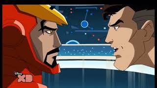 Avengers Earths Mightiest Heroes Scene Iron Man and Mr Fantastic Funny Moment