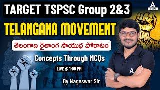 Important Telangana Movement MCQ  Concepts Through MCQs  TSPSC GROUP 2 & 3