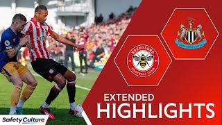 Brentford 1-2 Newcastle  Extended Highlights