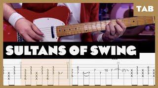 Dire Straits - Sultans of Swing - Guitar Tab  Lesson  Cover  Tutorial