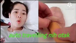 Reaksi wanita melihat video masak AUTO ngilu