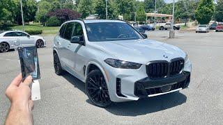 2025 BMW X5 M60i Start Up Exhaust Test Drive Walkaround POV and Review