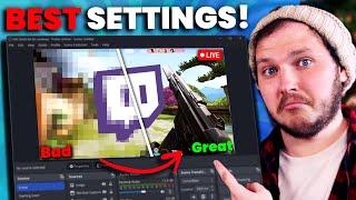 How To FIX Your Laggy Twitch Stream Best Encoder Bitrate Settings And More