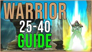2 MOBS AT ONCE Phase 2 Warrior 25-40 Leveling Guide SoD WoW