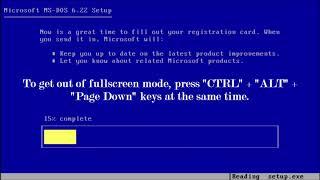 PCEM V13.1 Install MS DOS 6.22 + Windows 3.1 on a Socket 5 Pentium