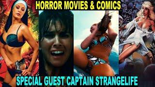 HORROR Movies And COMIC BOOKS with Guest CAPTAIN STRANGELIFE  1970s SCI-Fi Horror Exploitation Flix