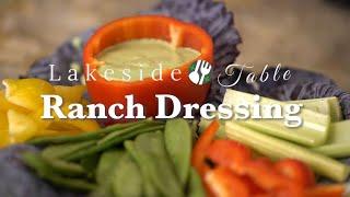 How to Make Ranch Dressing from Scratch