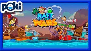  Raft Wars Multiplayer at Poki.com 4k Gameplay