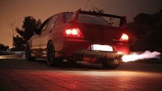 Mitsubishi Lancer Evolution IX - Roberts car in detail