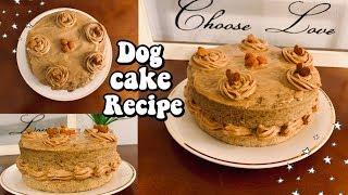Easy Dog Cake Recipe 6 ingredients How to make cake for dogs  paola espinoza