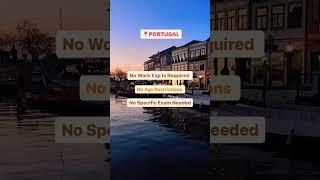 Portugal is the easiest country in Europe to move for work  #nidhinagori #ytshorts #europe