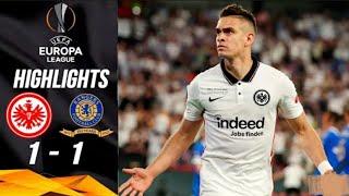 Eintracht Frankfurt vs Rangers 1-1 Full Highlights  Uefa Europa League Final 2022