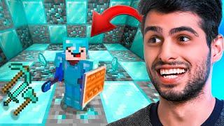 minecraft hardcore #2  کاملا فول دایمند شدم