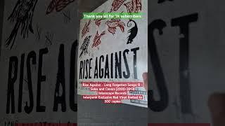 Rise Against - Long Forgotten Songs on Red Vinyl SIGNED CD BOOKLET Thanks for 1K subscribers
