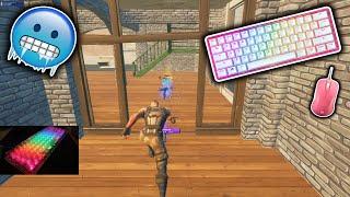 ASMR ⌨ Gaming To Sleep Mechanical Keyboard Sounds Fortnite Tilted Towers Zone Wars Gameplay 240fps