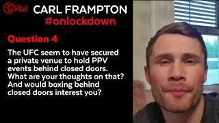 Carl Frampton Life on Lockdown