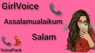 ladki ki awaaj  assalamualaikum  Salam  Female Voice  GirlVoice  Urdu Hindi larki ki awaz hello