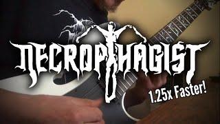 Necrophagist - Diminished to B Solo 1.25x FASTER