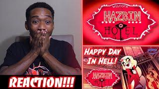 HAZBIN HOTEL – Happy Day in Hell  Prime Video REACTION