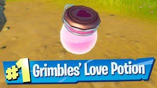 Collect Grimbles’ Love Potion Location - Fortnite