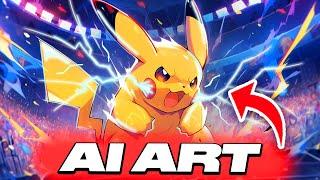 Artist STOLE 6 Winning Slots in Pokemon Art Contest