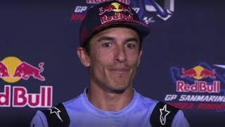 MotoGP Press Conference #SanMarinoGP   Marc Marquez  Martin Bagnaia  and Bastianini