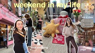 spend a weekend with me ⭐️random chats hauls ripped bodice superbowl sunday + more