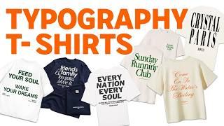 How To Easily Make Typography T-Shirt Designs Step-By-Step