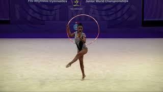 ROCABADO CASO Zhara Valentina BOL - 2023 Rhythmic Junior Worlds Qualifications HO Individual